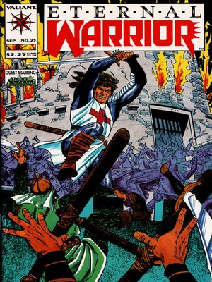 cover image of Eternal Warrior (1992), Issue 25